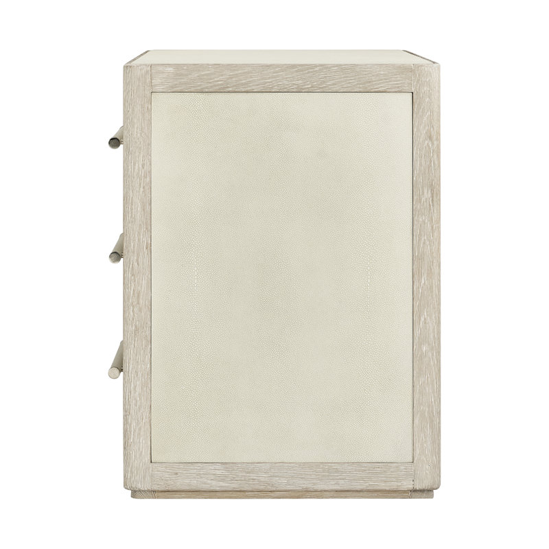 Maxwell 3 - Drawer Nightstand, Cashmere