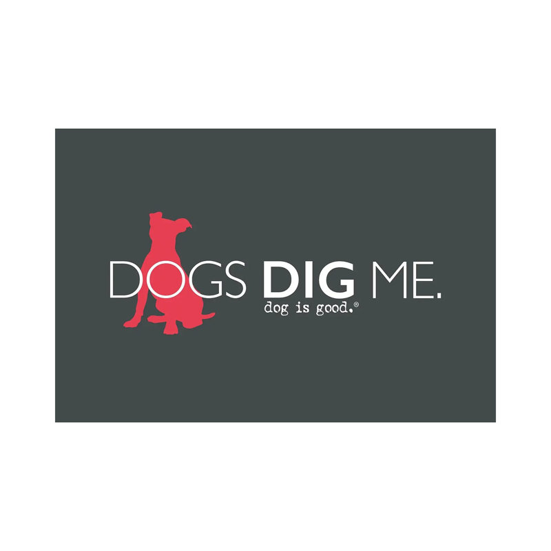 Dogs Dig Me by Dog Is Good And Cat Is Good - Wrapped Canvas Print, 20.32 cm H x 30.48 cm W