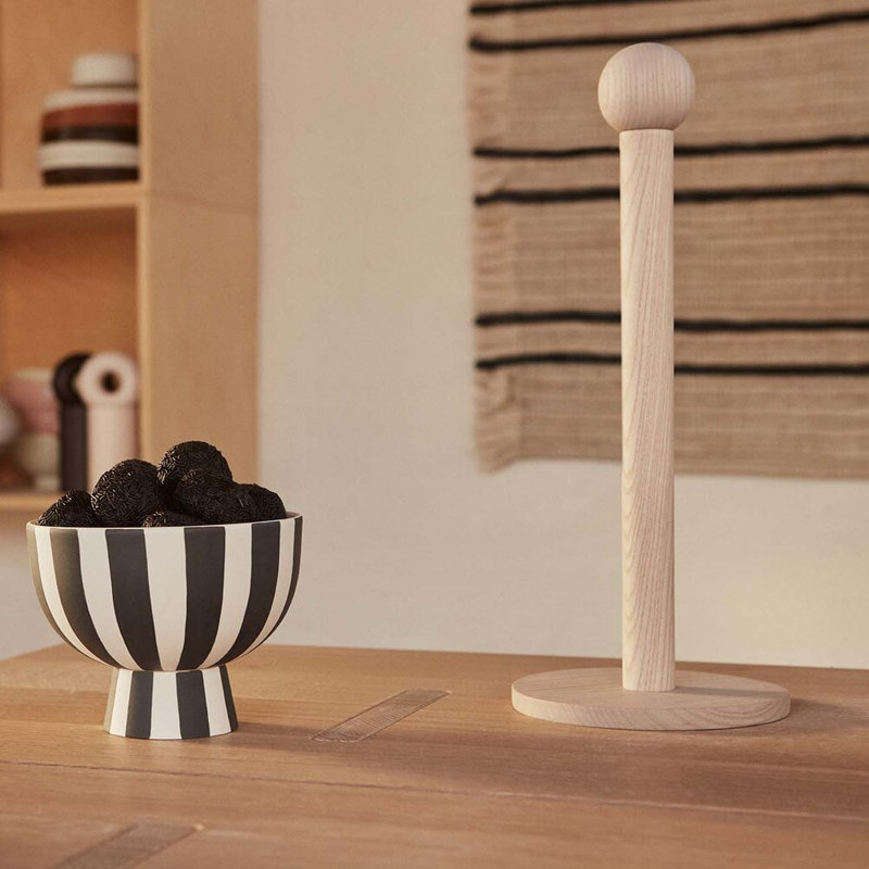 Inka Wood Tabletop Paper Towel Holder
