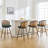 Cane Back Swivel Upholstered  Stool-1099835340-1099835343-1335810500