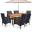 Torney 6 - Person Patio Dining Set with Rectangular Table