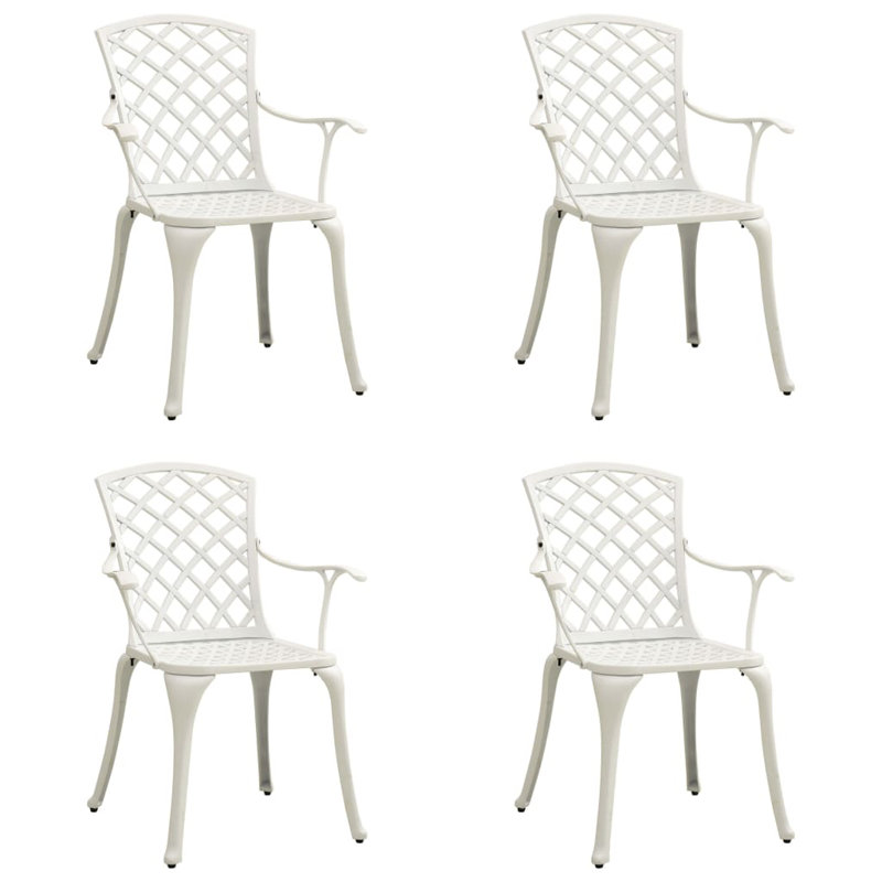 Chaise de salle à manger Arleht, Blanc