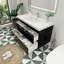 Ensemble de meuble-lavabo mural simple 42 po Mableton-977202964