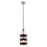 Luminaire suspendu cylindrique 1 lumière
