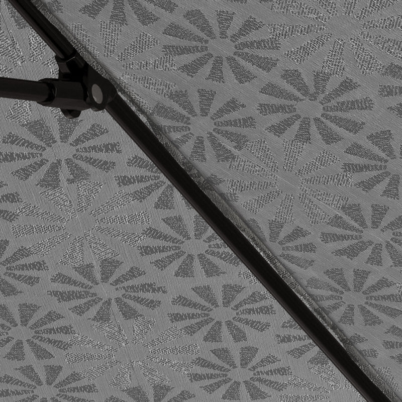 Parasol de marché 9 pi Astraea, Spiro graphite - Pacifica Premium