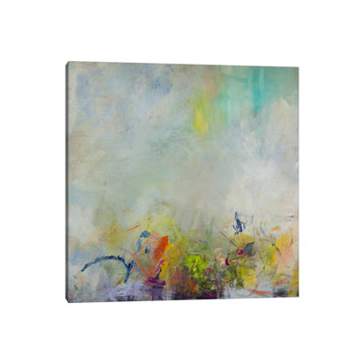 Grass And Chalk by Julian Spencer - Painting on Canvas