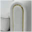 Canapé 3 places pour le salon, canapé rembourré en mousse haute résilience, siège à ressorts ensachés, coussins décoratifs et pieds en métal robustes