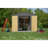 Ironwood Steel Hybrid Shed Kit 10 x 12 ft. Galvanized Anthracite