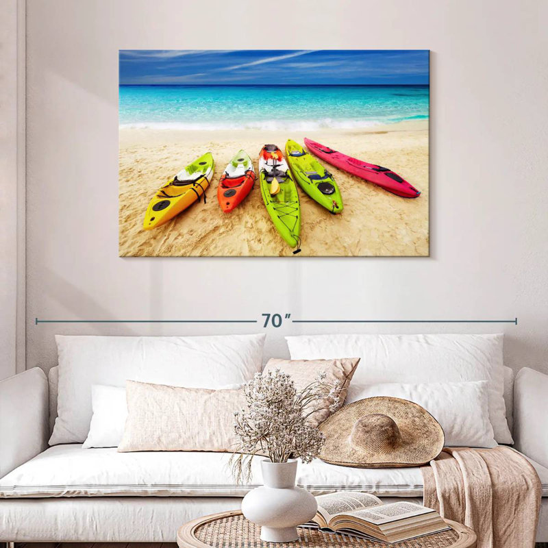 Kayaks de plage tropicaux Sireci, H 30 po x l 45 po