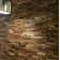 Matrix 12" x 48" Reclaimed Engineered Wood Wall Panelling in Brown