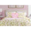 Ensemble d'édredon réversible jaune Betsey Johnson Gingham Rose-127112931-127112928