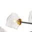 Lustre spoutnik en verre Narges