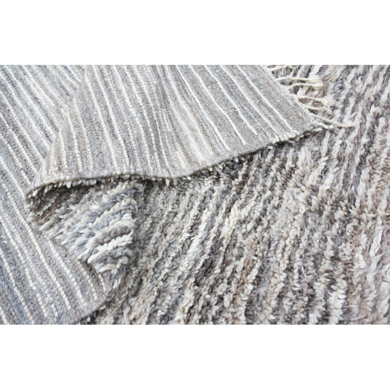 One-of-a-Kind Rectangle 5' x 8'8" Hand Knotted Area Rug