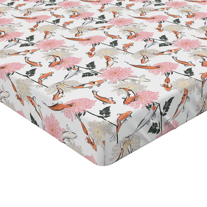 Drap-housse japonais Ambesonne, Drap-housse de taille double