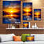Reproduction de photo sur toile tendue, jaune vif sur lake-18298461