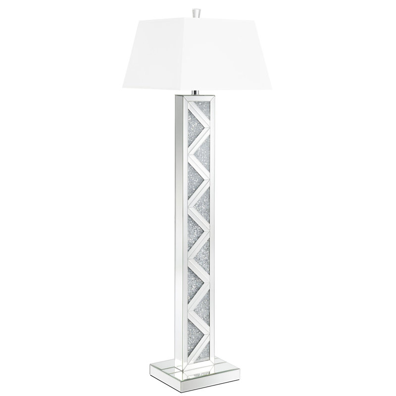 Lampe sur pied en acrylique 65 pouces Boltz
