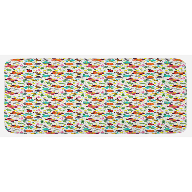Tapis de cuisine animaux