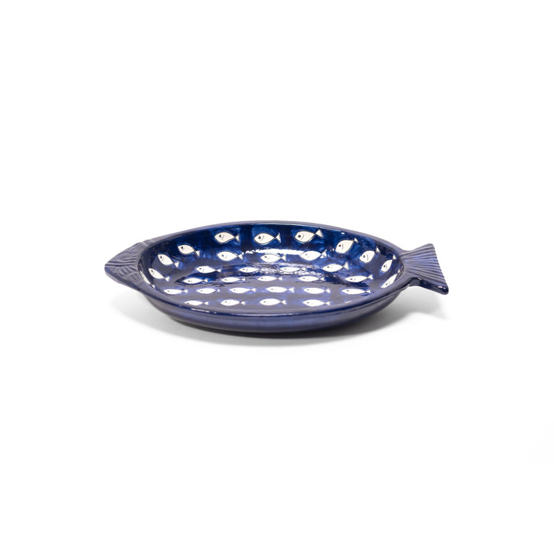 Highland Dunes Moorefield Ceramic Platter