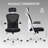 Ergonomic Office Chair With Headrest, Adjustable Lumbar Support, Armrests And Rocking Function For Comfortable Home Office Use-739027488-739027519