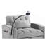 Canapé-lit convertible Canapé-lit Canapé-lit coulissant réglable Canapé-lit pliant multi-poches pour le salon Chambre à coucher Petit espace, Canapé-lit 3-en-1-121060257