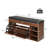 Shelbie 12 Pair Shoe Storage Bench