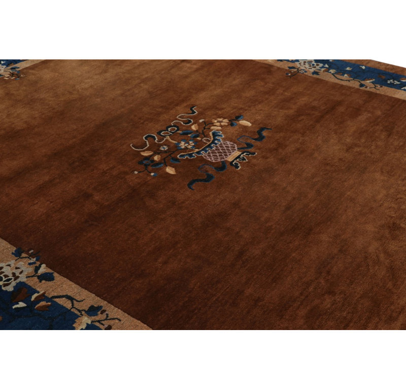 One-of-a-Kind 9'3" X 11'7" Hand Knotted Area Rug