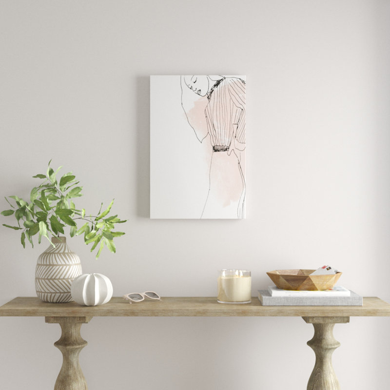 Fashion Sketches IV by June Erica Vess - Painting Print, 91cm H x 61cm W, Wrapped Canvas