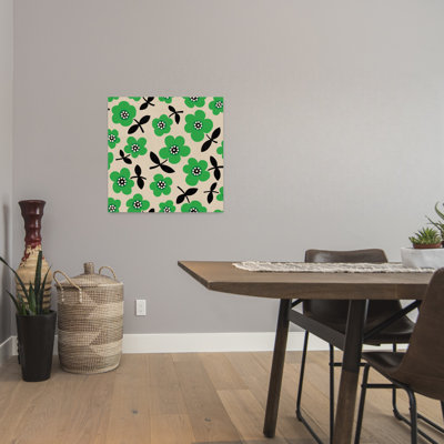 Art contemporain Bold Vibrant Contemporary Poppy Spring Summer