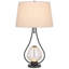 Lampe de table en métal Mazida
