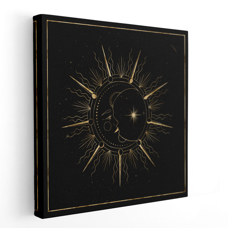 Mother Moon II - reproduction d'art sur toile, H 24 po x l 24 po