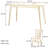 Solid Wood Dining Table Set-102115833