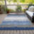 Neysa Washable Striped Indoor / Outdoor Rug-1296686980