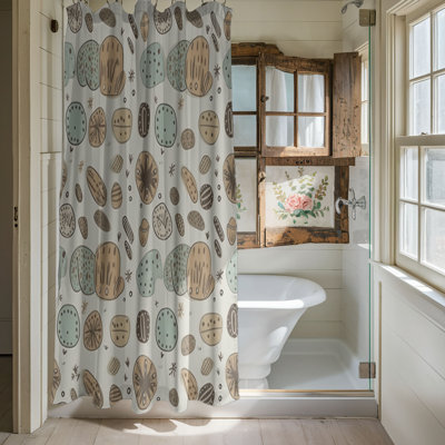 Rideau de douche Boho Art - Premium