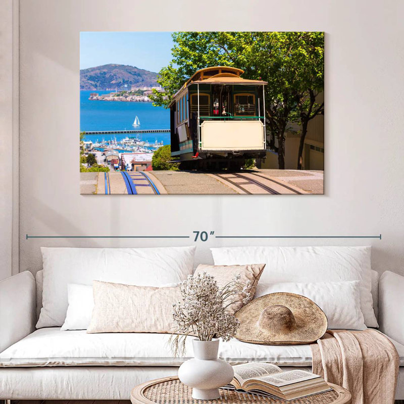 Mehar SF Cable Car, 32" H x 48" W