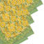 Sunflower 100% Cotton Square Napkins-1239519304