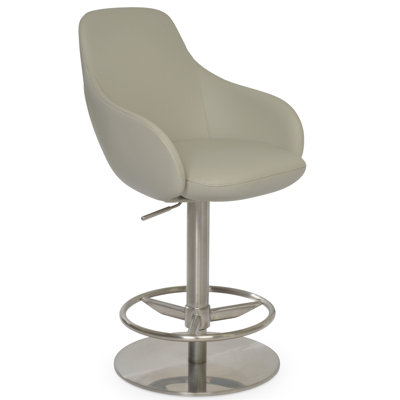 Gazel Adjustable Height Bar Stool