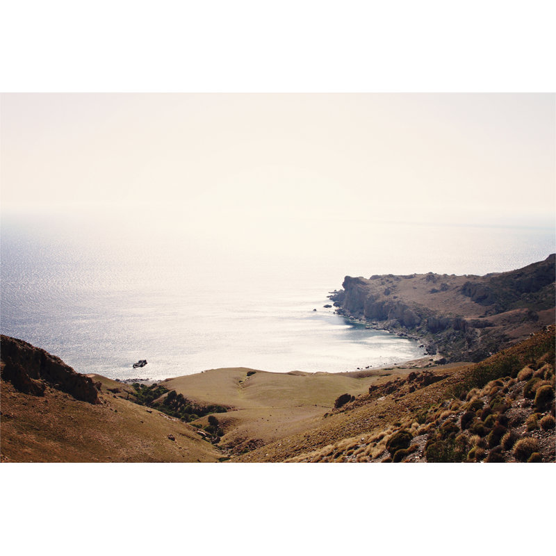 'Crete Cove I' by Sylvia Coomes - Print, 20cm H x 30cm W, Wrapped Canvas