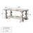 46.2'' W Vintage Solid Wood Coffee Table