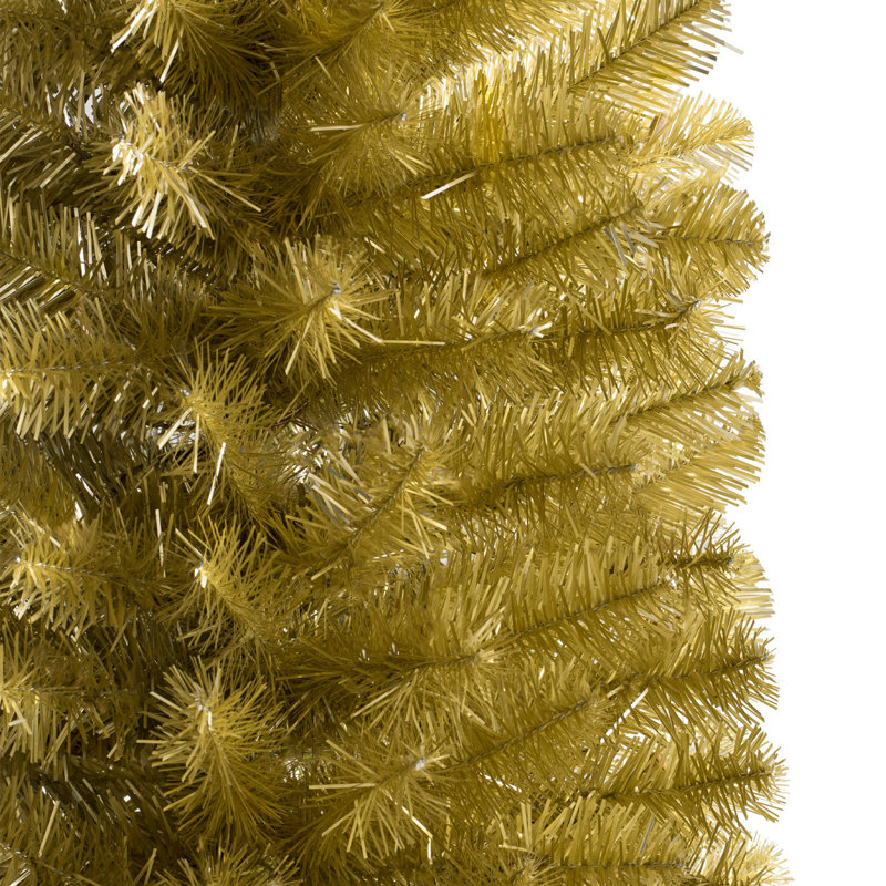 7' Lighted Pine Christmas Tree