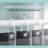Solid Plastic Shower Curtain Hooks Rings-15866127