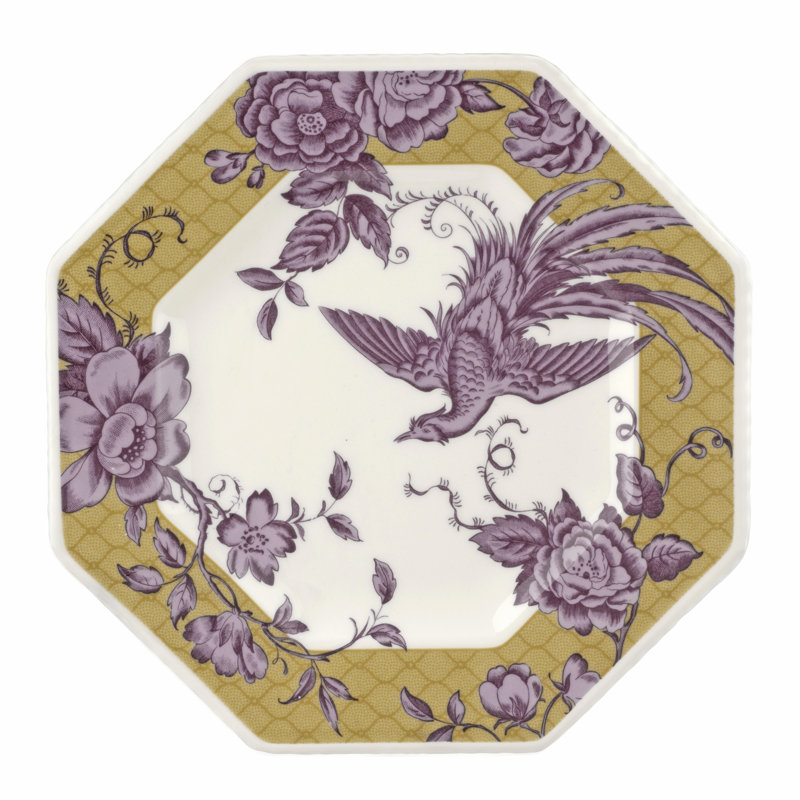 Kingsley Octagonal Plates, Ochre