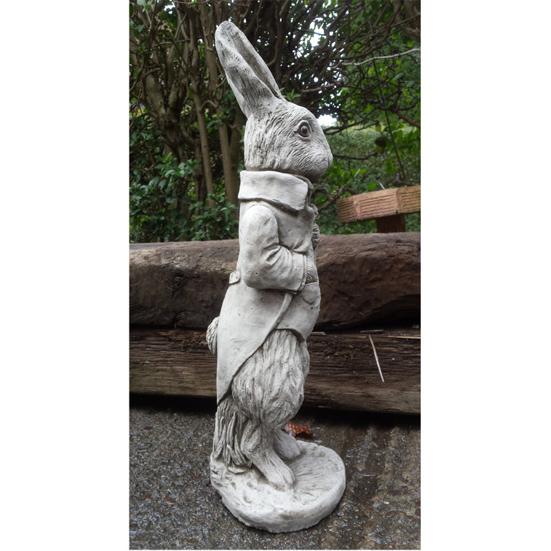 Monro Animals Weather Resistant Stone Garden Statue