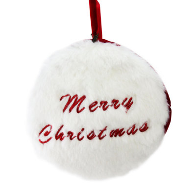 Ornement boule de joyeux Noël