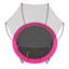 Petit trampoline pour tout-petit de 55 pouces pour enfants avec intérieur et extérieur, rose-123043489
