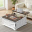 Table basse avec rangement Tishay Farmhouse