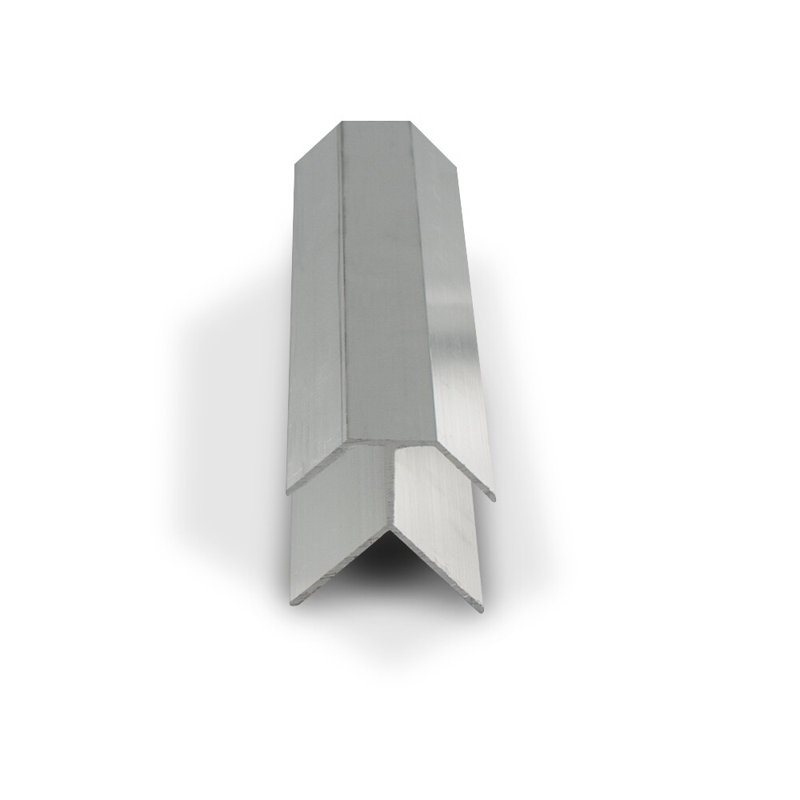 Caniveau de coin extérieur en aluminium à 90 degrés de 3/4 po Outwater de 72 po de long (paquet de 10), Moulin