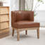 Fauteuil demi-tonneau rembourré Ezra-470063037