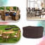 Housse robuste pour table ronde et chaise d'extérieur robuste et polyvalente-957420100-957420108