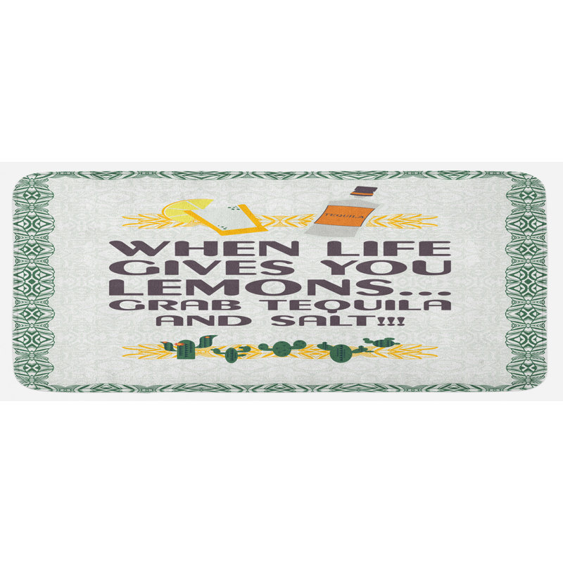 Tapis de cuisine Téquila