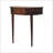 Backless Mounted Chestnut Console